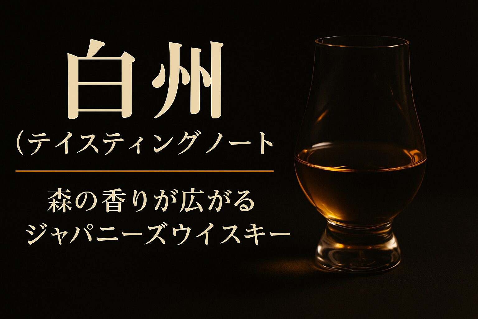 白州_テイスティングノート