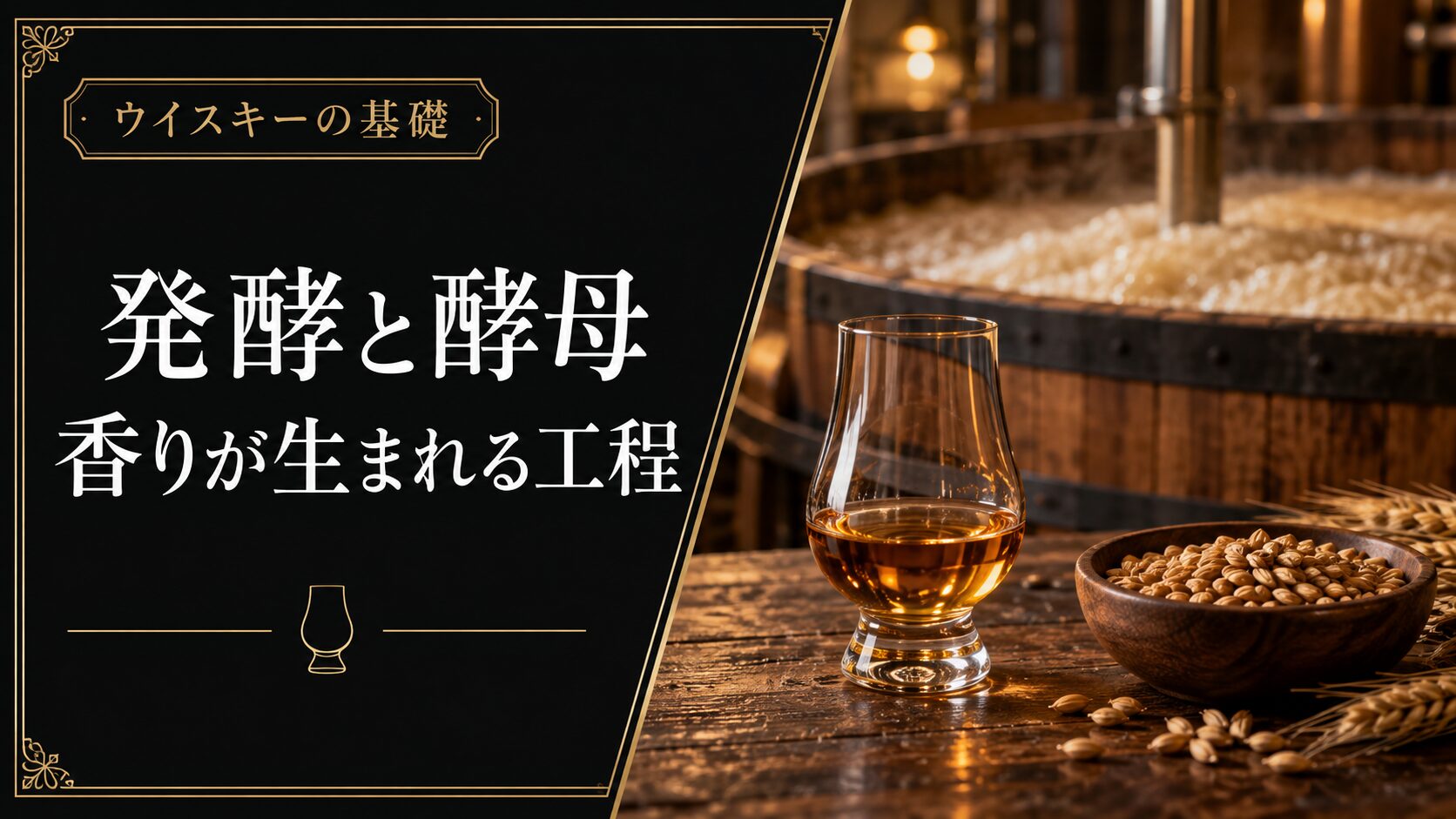 発酵と酵母。香りが生まれる工程のイメージ画像